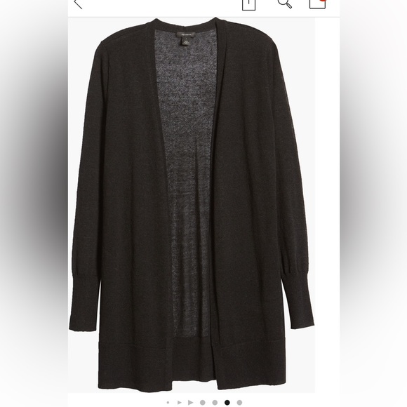 New with tags! Halogen Slide Slit Cardigan - Picture 5 of 11